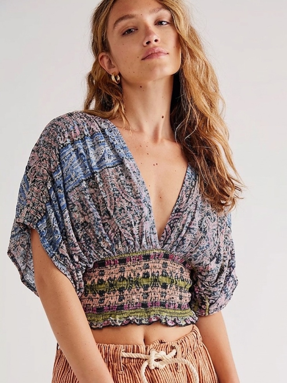 FREE PEOPLE NEXT VACATION TOP size S